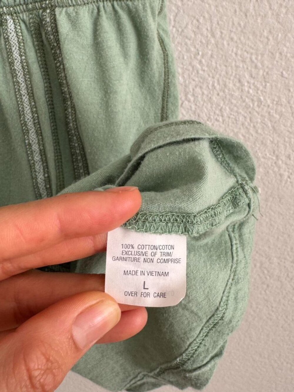 RARE Vintage Y2K Abercrombie & Fitch Milkmaid Babydoll Top in Sage Green - Large - Picture 7 of 8